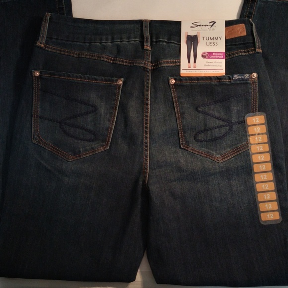 Seven7 Women's Skinny Jeans / Size 12 - Picture 10 of 10